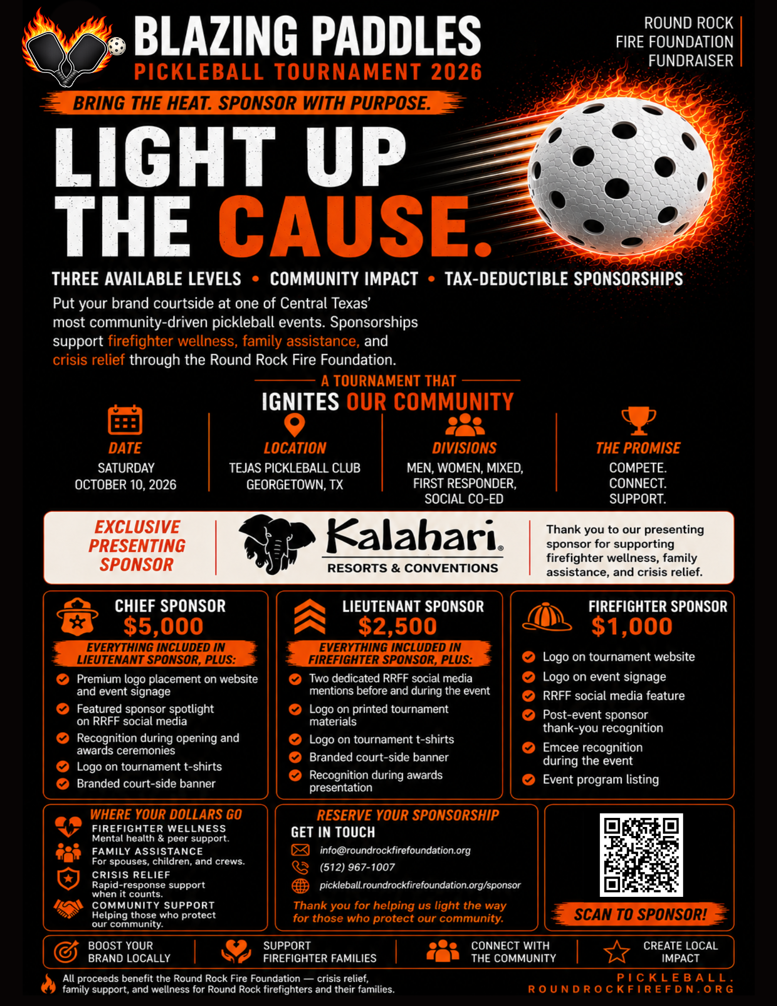 Sponsor flyer